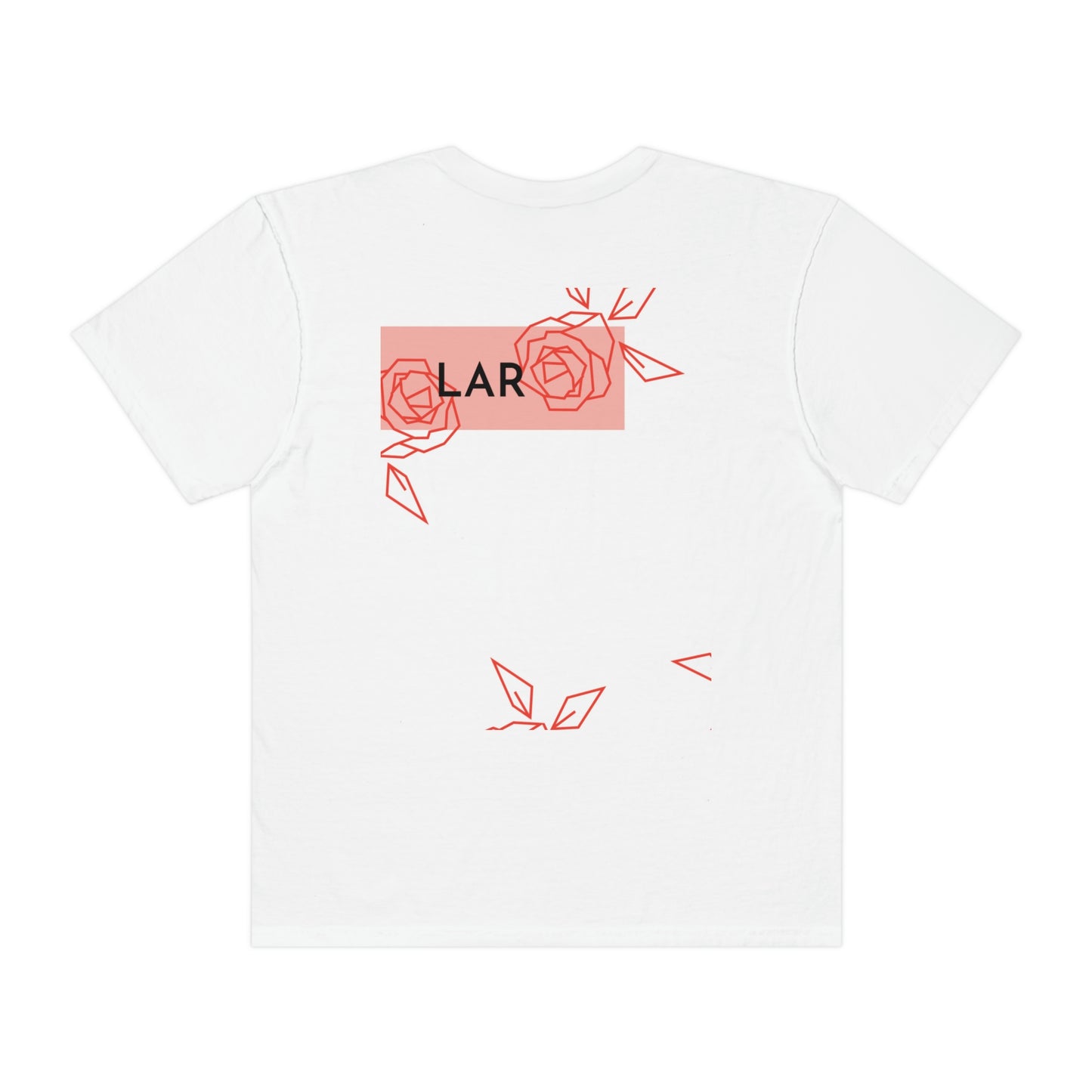 LAR floral white T-shirt